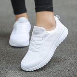 Women Casual Shoes Fashion Breathable Walking Mesh Flat Shoes Woman White Sneakers Women 2021 Tenis Feminino Female Shoes