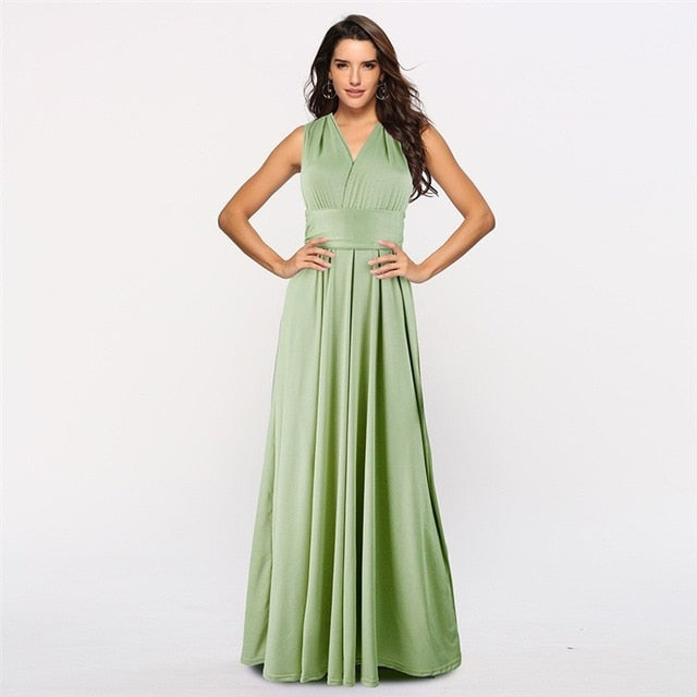 Sexy Long Dress Bridesmaid Formal Multi Way Wrap Convertible Infinity Sexy Long Dress Bridesmaid Formal Multi Way Wrap Convertible Infinity