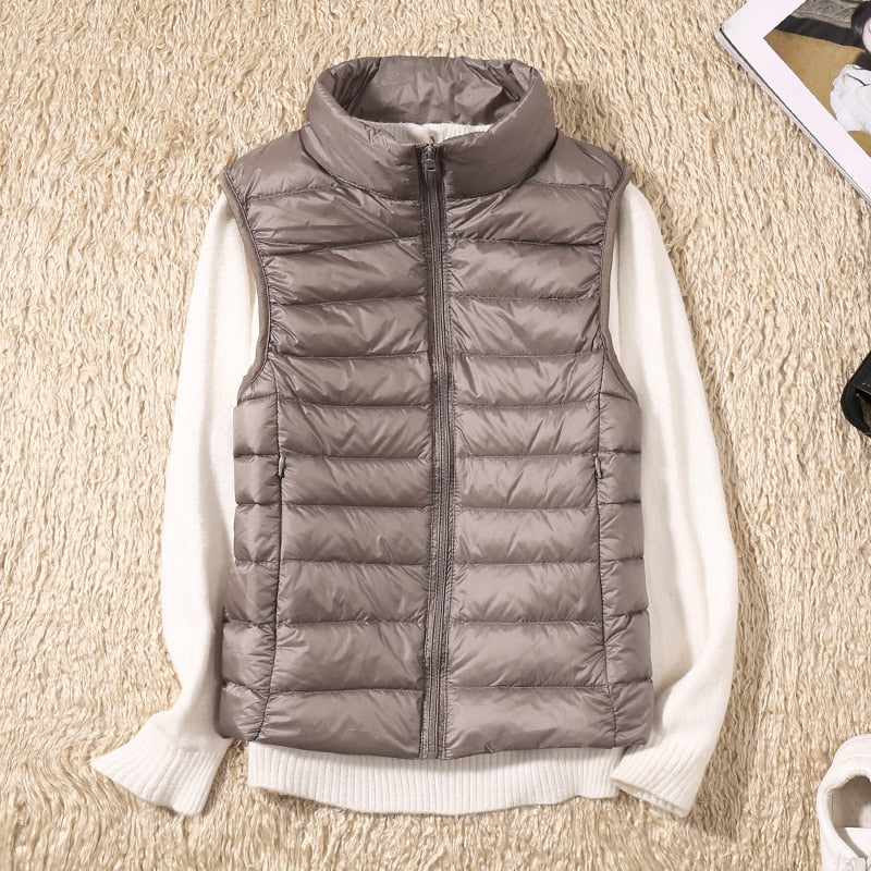 Women's Sleeveless Puffer Jackets & Down Coats