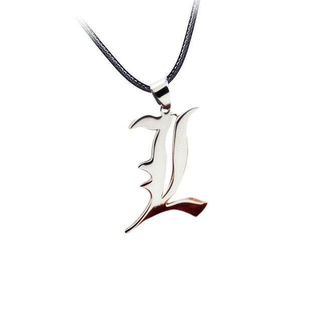 2021 New Japanese Anime Death Note L Yagami Anime Lawliet Kira Necklace Gifts