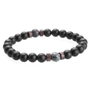 2021 Natural Moonstone Bead Tibetan Buddha Lava Stone Diffuser Bracelets Men Jewelry