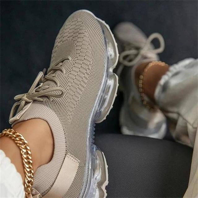 Women Breathable Sneakers 2021 Autumn New Tie Dye Lace Up Ladies Casual Shoes Outdoor Sport Walking Female Vulcanized Shoes